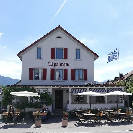 Hotel Alpenrose Maienfeld Exteriör bild