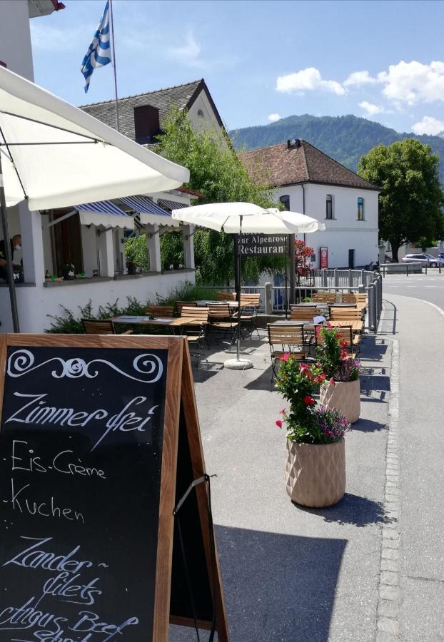 Hotel Alpenrose Maienfeld Exteriör bild