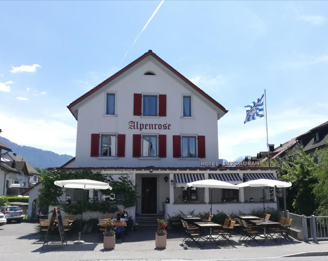Hotel Alpenrose Maienfeld Exteriör bild